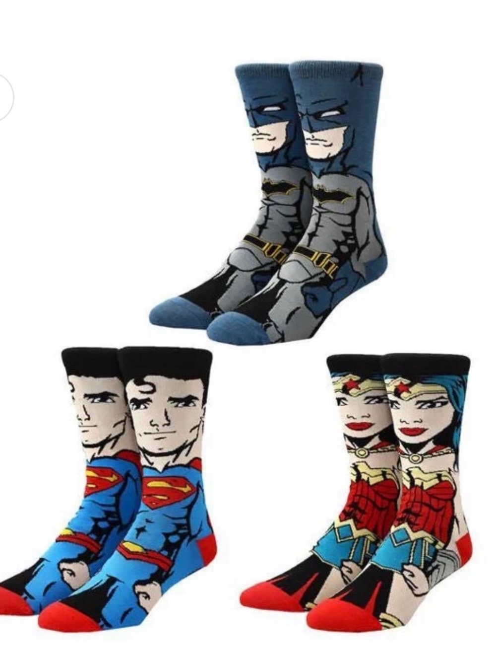 Bioworld’s DC Cosmic’s Justice League Crew Socks